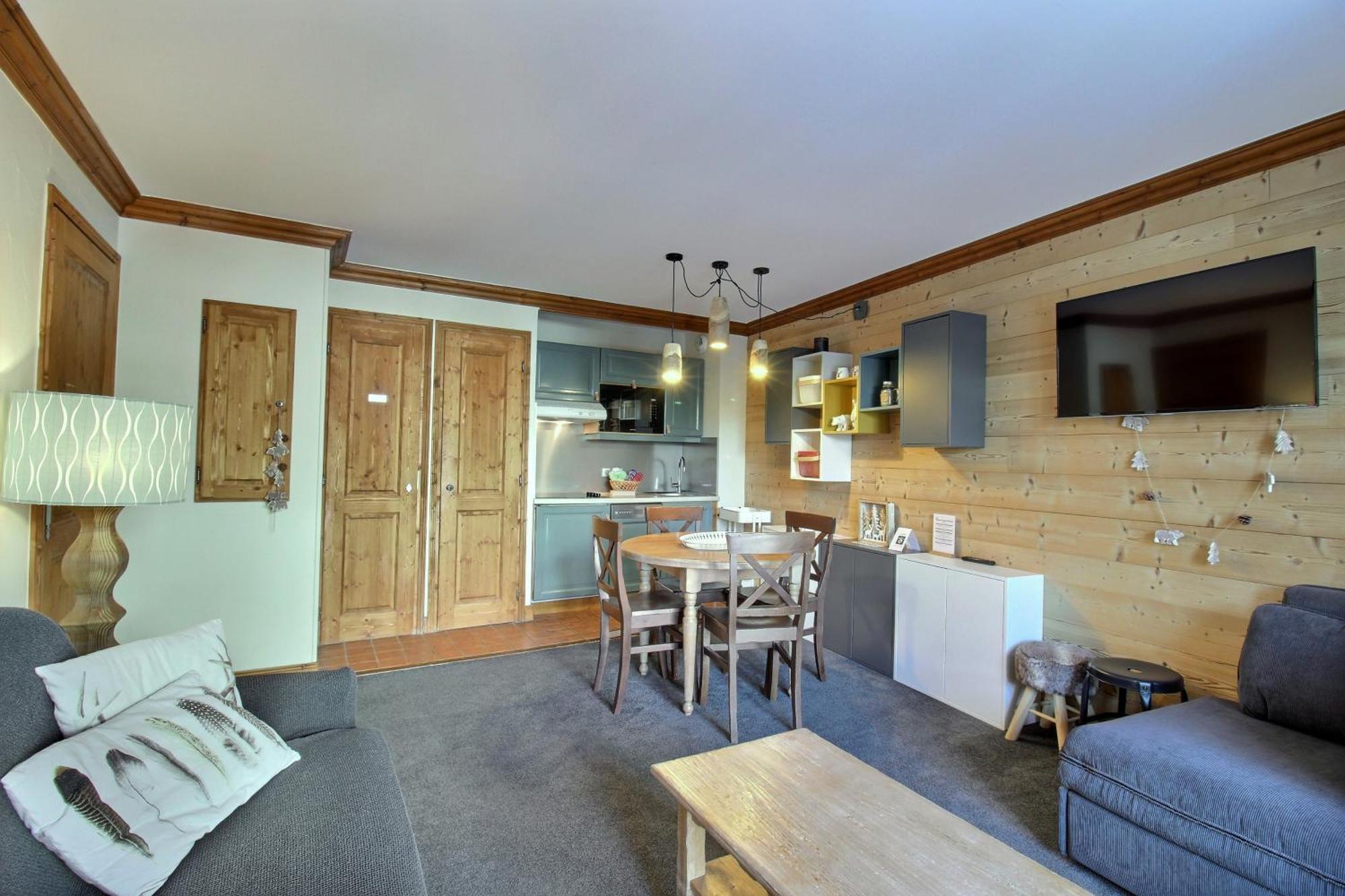 Arc 1950 - Appartement 5 Personnes - Ski Aux Pieds - Sauna, Hammam, Jacuzzi Les Arcs  Exterior photo