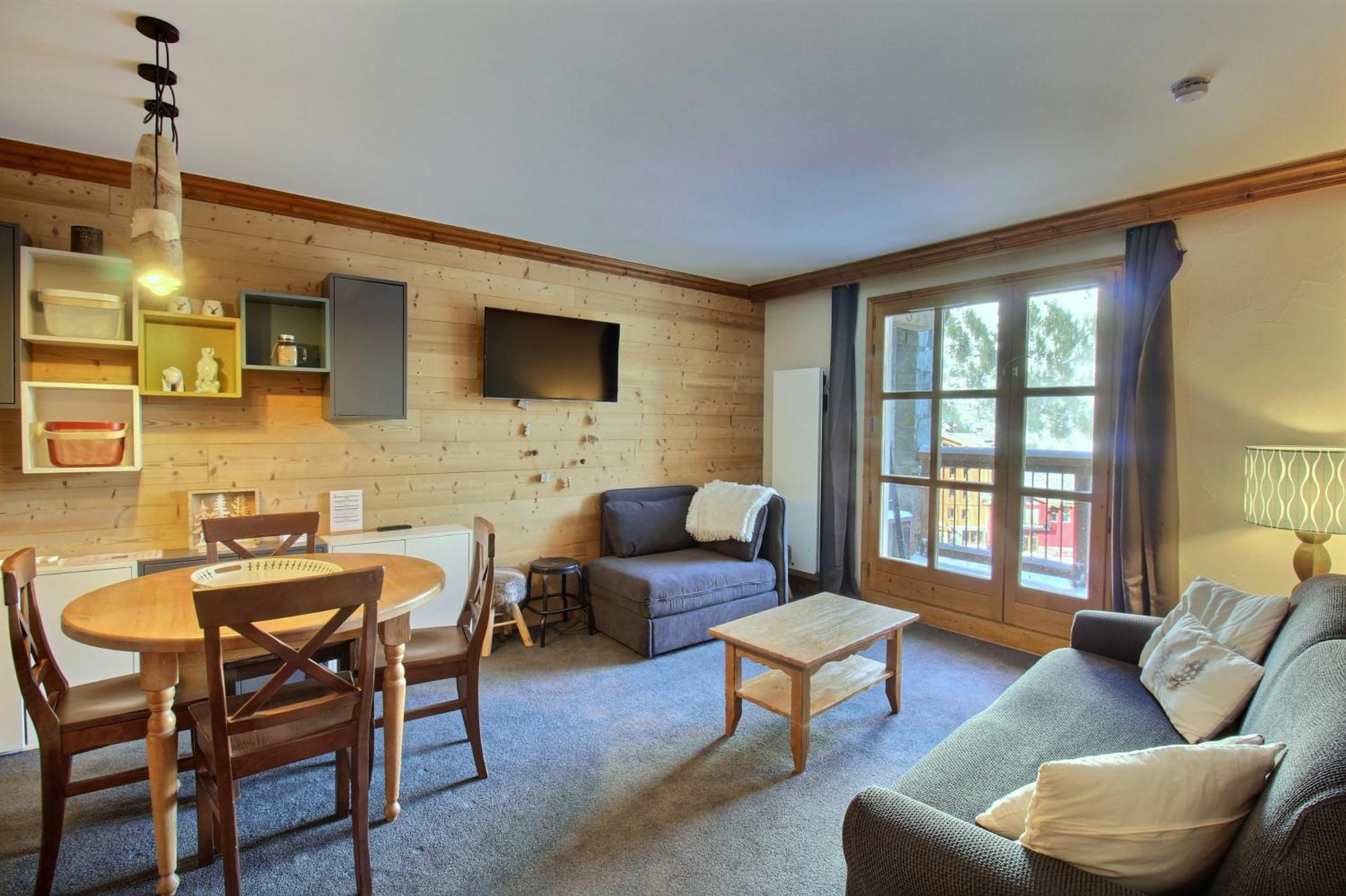 Arc 1950 - Appartement 5 Personnes - Ski Aux Pieds - Sauna, Hammam, Jacuzzi Les Arcs  Exterior photo